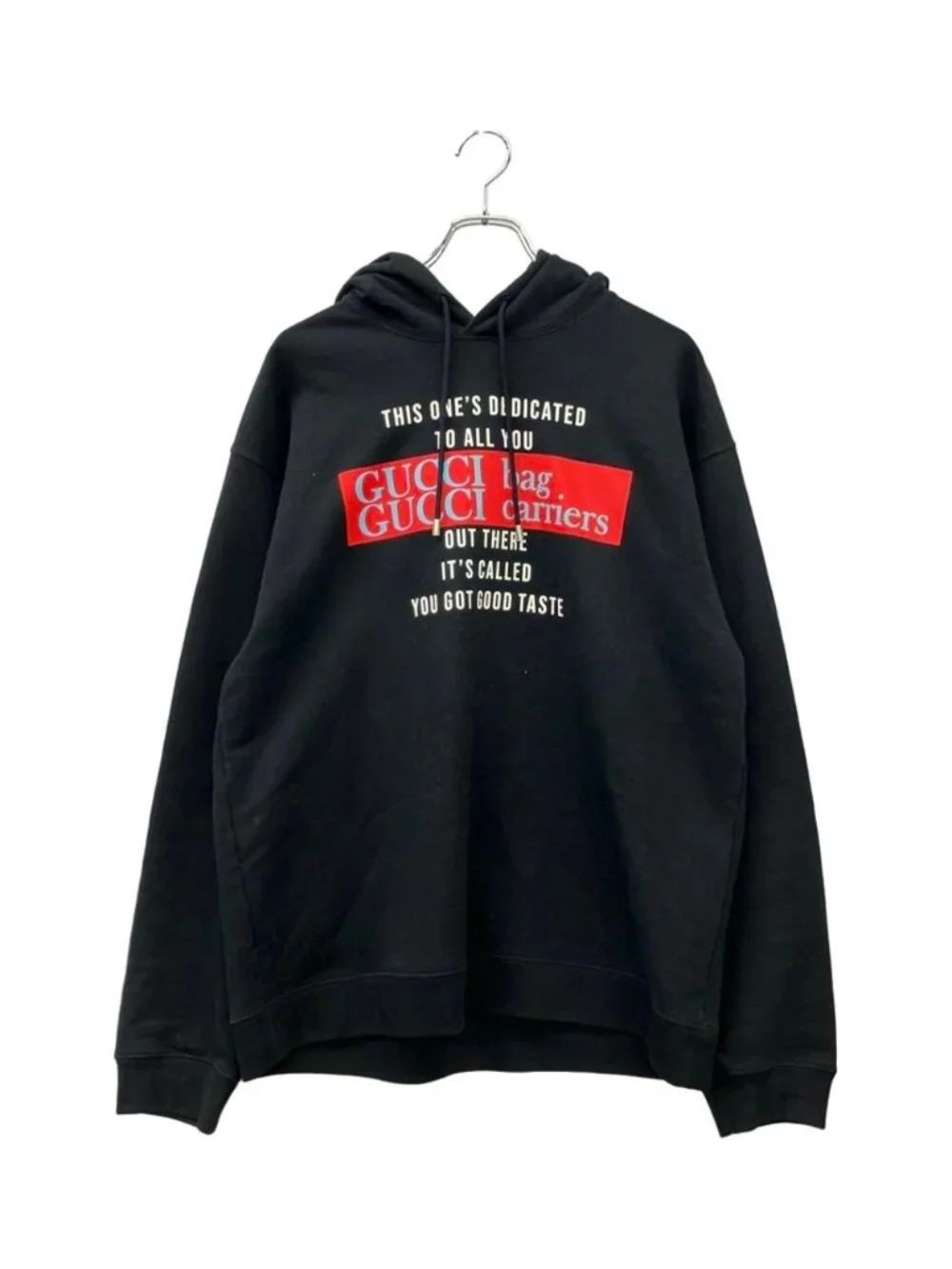 Gucci Pullover Hoodie Black